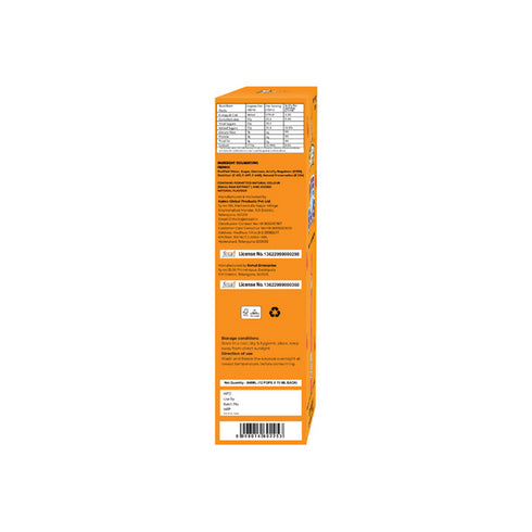 Skippi Ice Pops Orange Flavor Skippi Natural Ice Pop